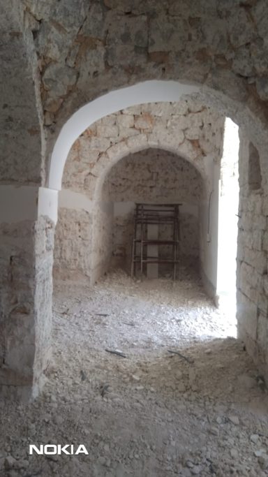 Removing internal plaster